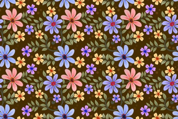 Beyond the Canvas: Using a Bold Floral Pattern in Your Designs