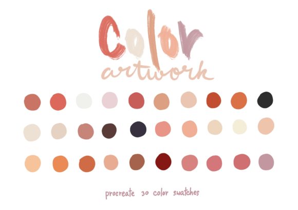 Color Artwork: The Procreate Palette for Cohesive Design