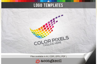 Color Pixels: A Creative Font for Modern Branding