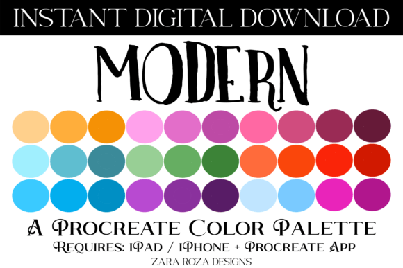 Modern Procreate Color Palette: A Designer's Complete Guide
