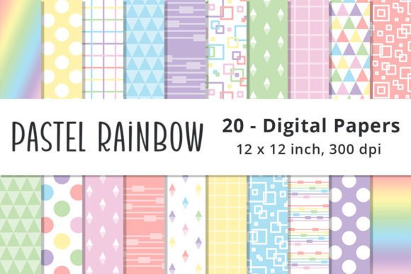 Pastel Rainbow Color Background Patterns: A Designer's Guide