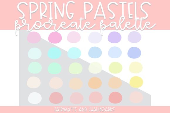 Spring Pastels Procreate Palette: A Designer's Color Guide